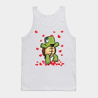 I Love Turtles Tank Top